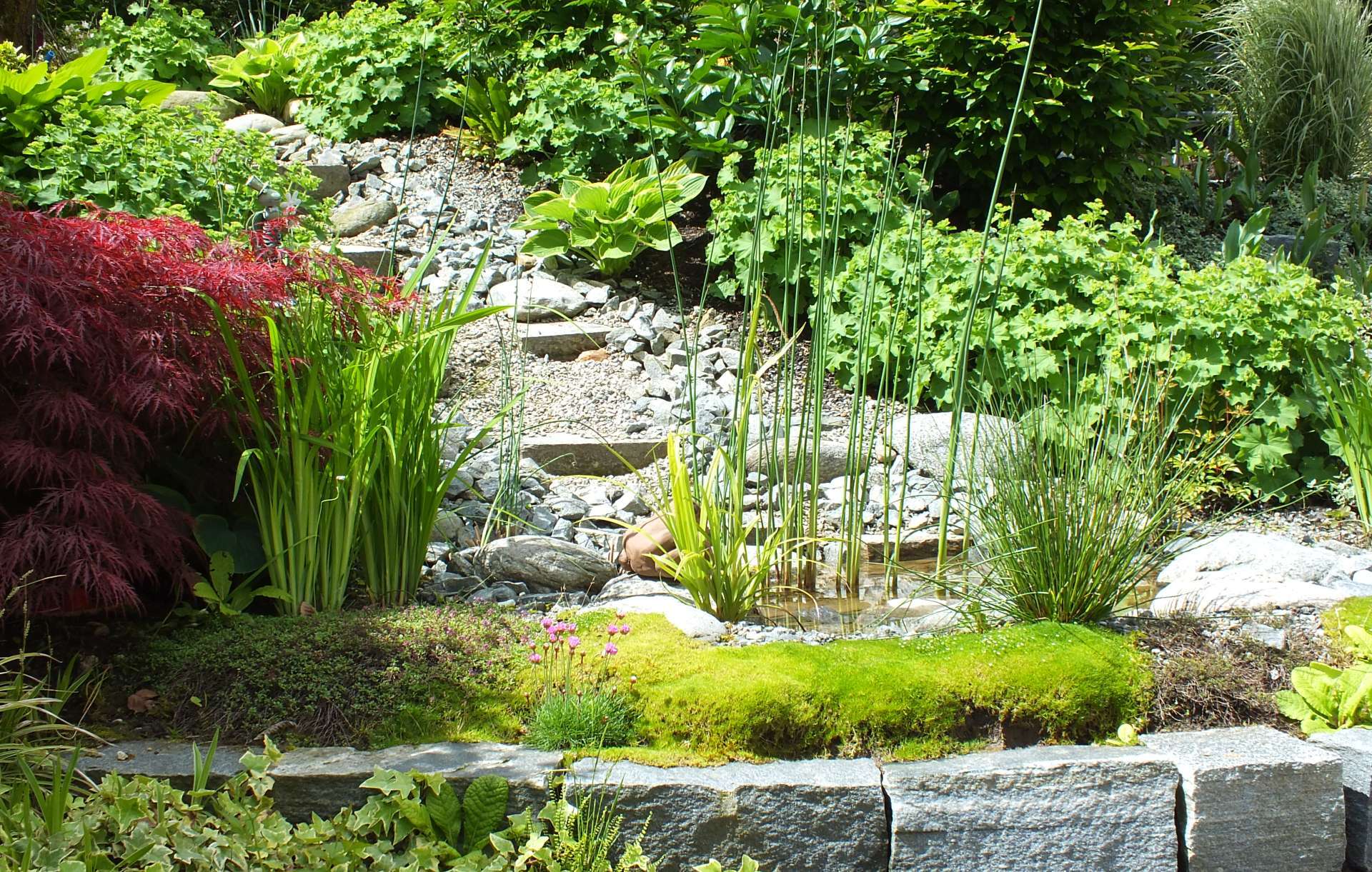 Wasser im Garten