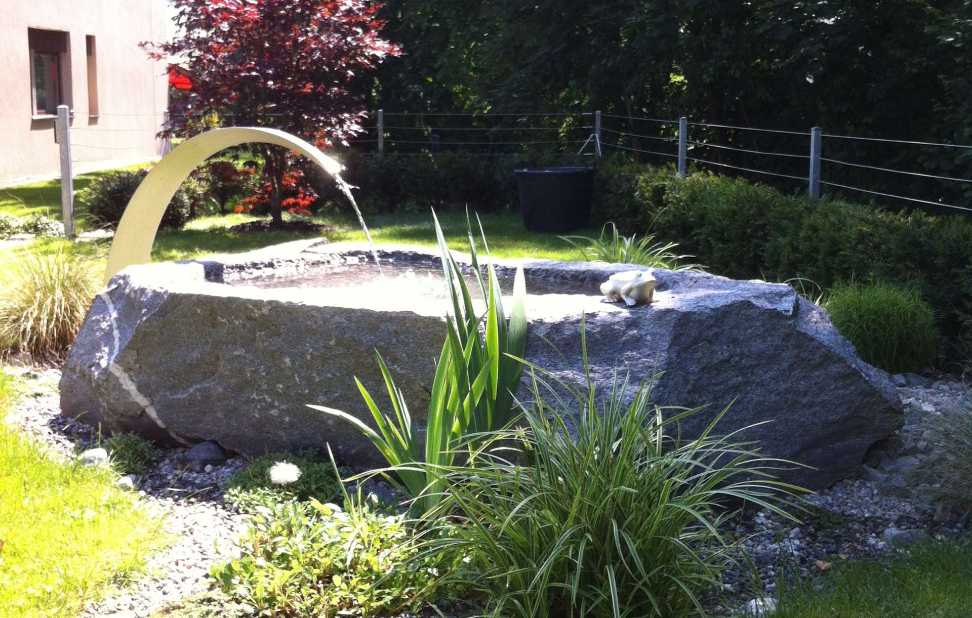 Wasser im Garten